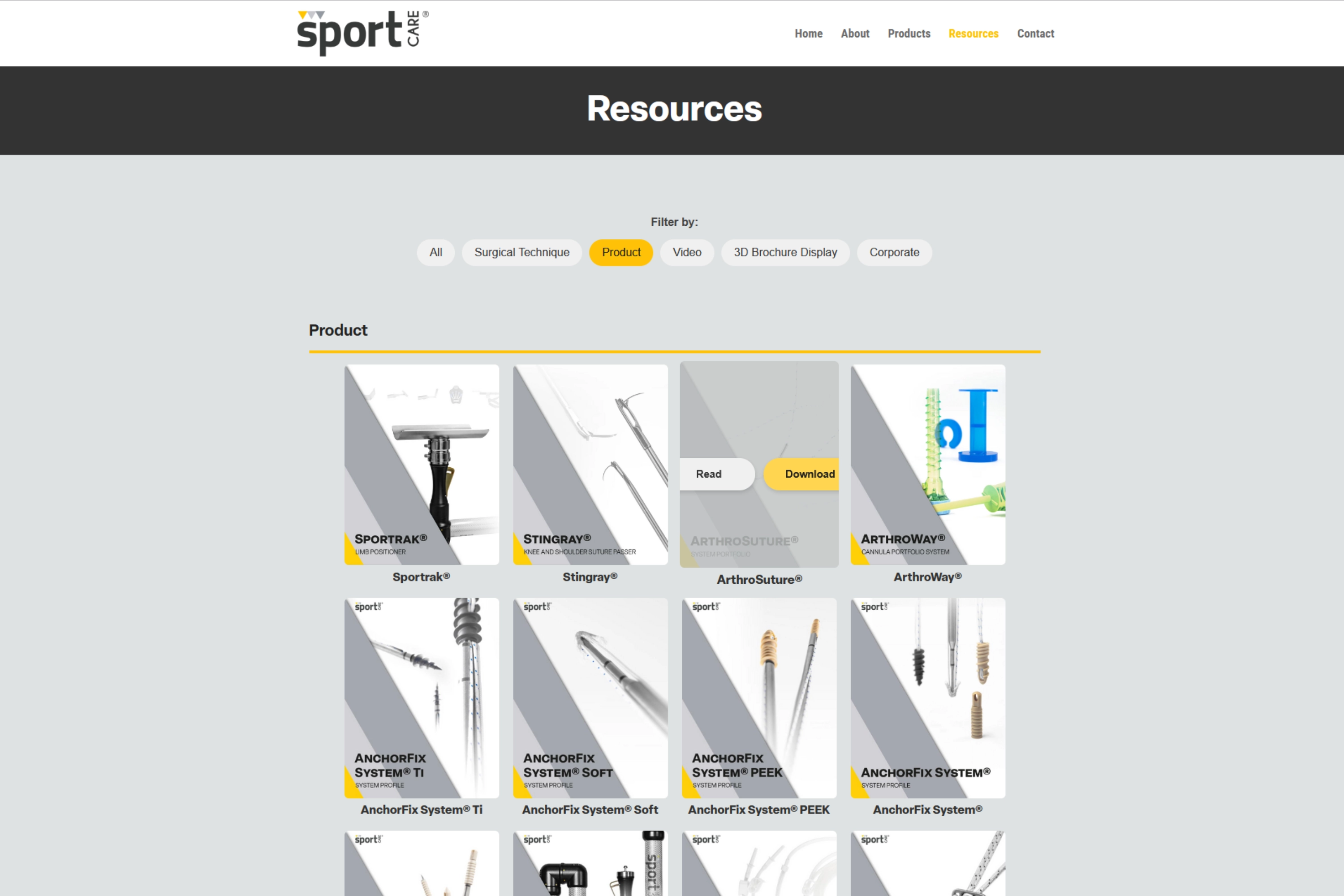 Public resources library built with CPT + ACF and custom filtering UI.